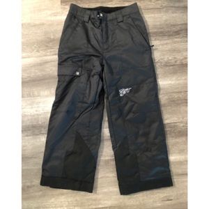 Obermeyer Prophet Ski Snowboard Black Pants Extended Wear System Juniors 10